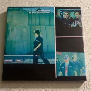 #1083** Netflix Medical Police TV Series Canvas Art.